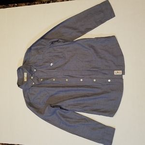 Like New Abercrombie & Fitch Soft Chambray Boys Shirt Sz 13/14